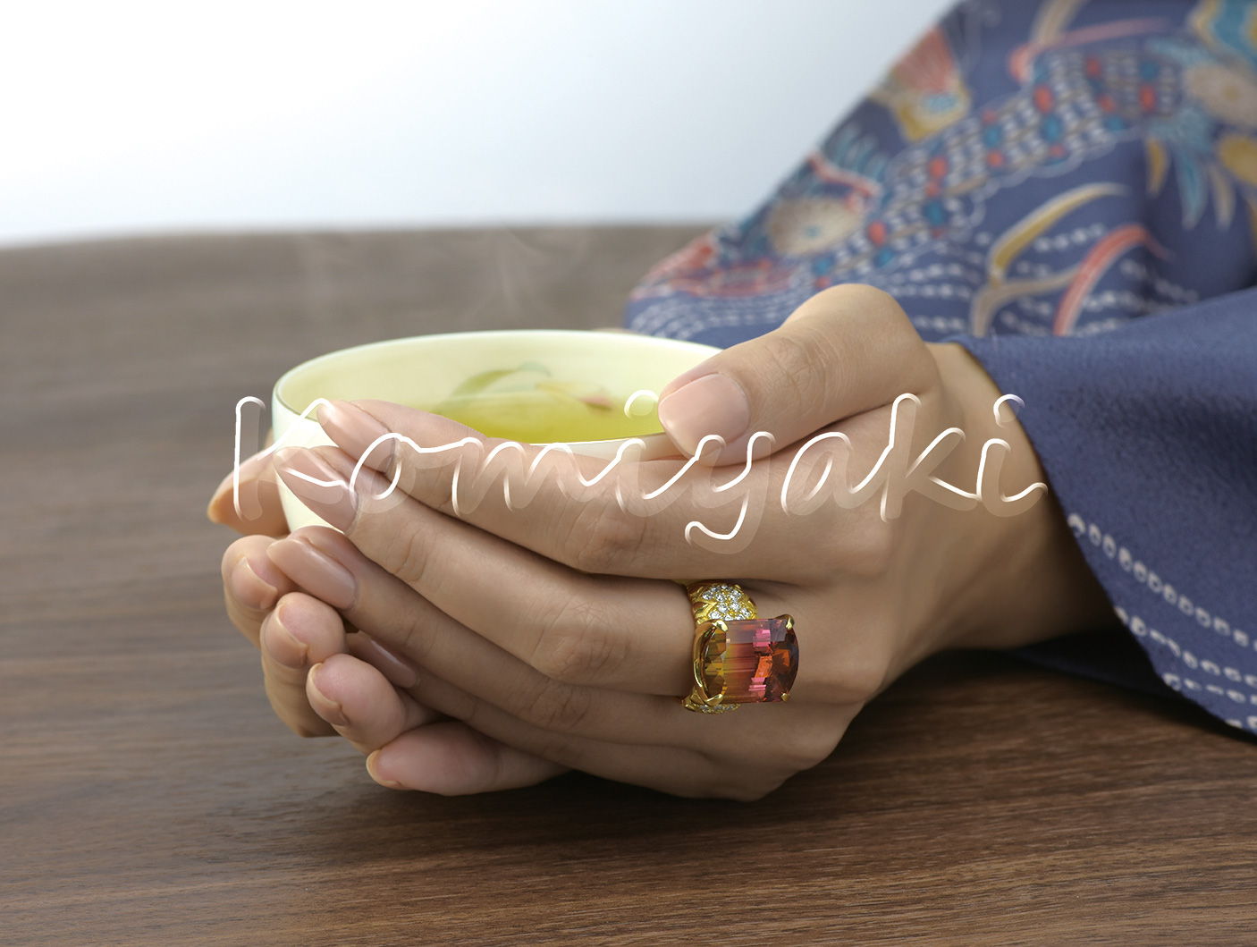 バイカラージュエリーと和装／2019年